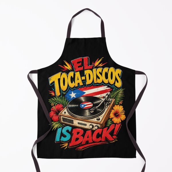 Item preview, El Toca-Discos Is Back Puerto Rico Vinyl Record Player designed and sold by No Limits T-Shirts.