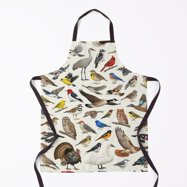 Item preview, Native Birds of Iowa Retro Style Identification Chart designed and sold by kakarikihill.
