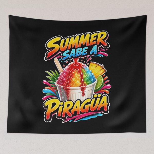 Item preview, Summer Sabe a Piragua Puerto Rican Shaved Ice designed and sold by No Limits T-Shirts.