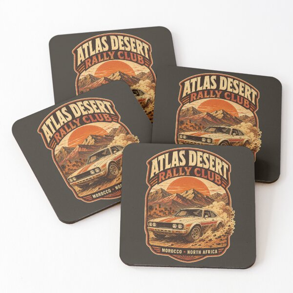 Item preview, Vintage Atlas Desert Rally Club Morocco designed and sold by -DEEWOLF-.