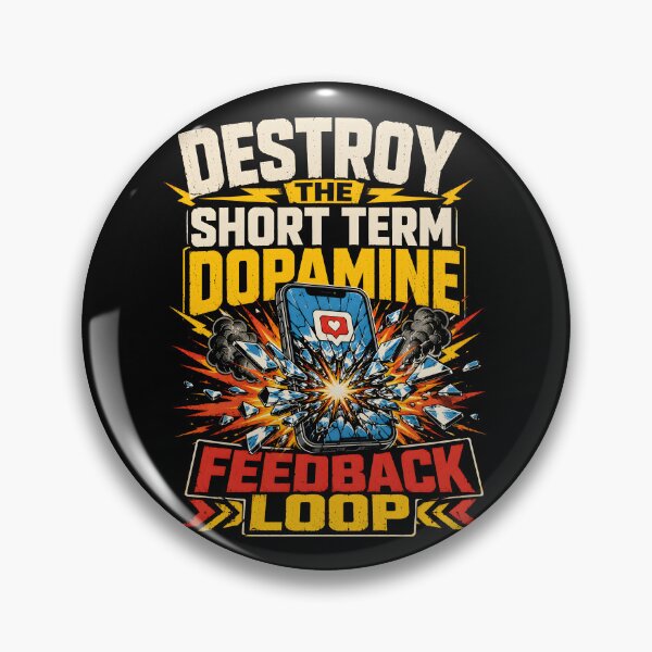 Item preview, Destroy the Short-Term Dopamine Feedback Loop designed and sold by Victor Shadehorn.