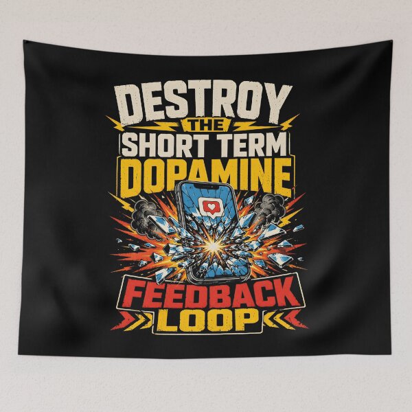 Item preview, Destroy the Short-Term Dopamine Feedback Loop designed and sold by Victor Shadehorn.