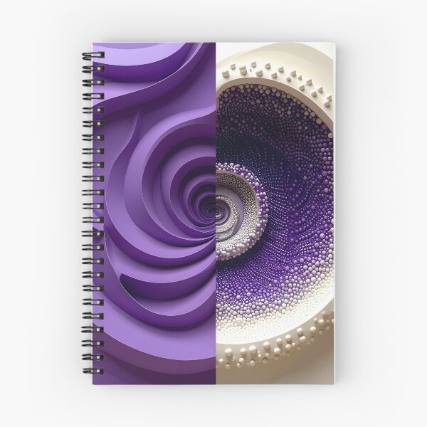 Item preview, Purple and White Abstract Swirl designed and sold by Vicky Brago-Mitchell®.