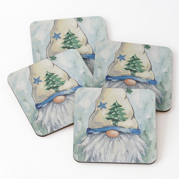 Item preview, Maine Flag Gnome Hat  designed and sold by MAINE IMAGESDEZIGNS.