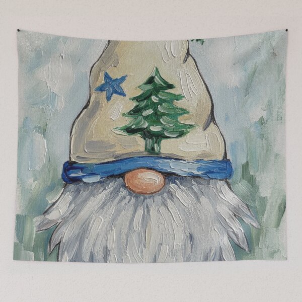 Item preview, Maine Flag Gnome Hat  designed and sold by MAINE IMAGESDEZIGNS.