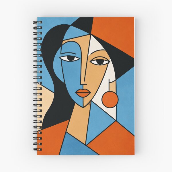 Item preview, Elegant cubist portrait designed and sold by BlueBerry45.