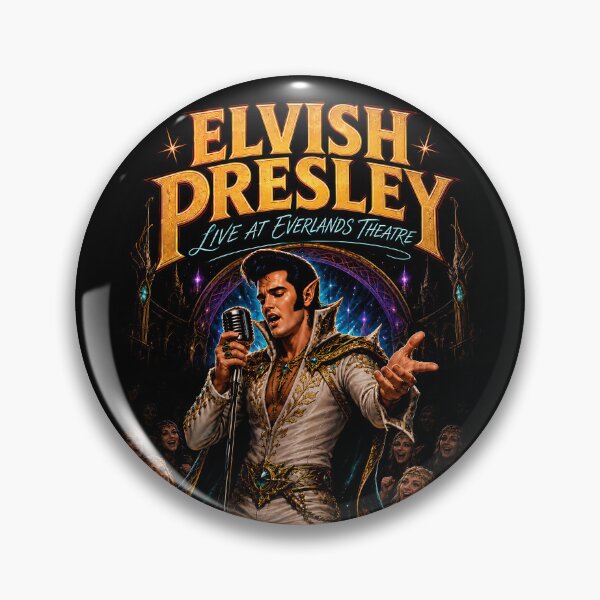 Item preview, Elvish Presley Live at Everlands Theatre designed and sold by Victor Shadehorn.