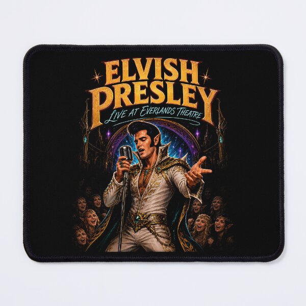 Item preview, Elvish Presley Live at Everlands Theatre designed and sold by Victor Shadehorn.