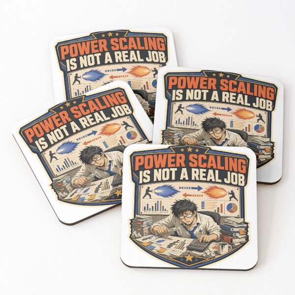 Item preview, Power Scaling Is Not a Real Job Fandom Meme designed and sold by chaturbart.