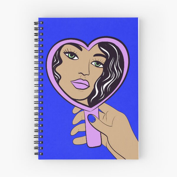 Item preview, Heart Mirror – Modern Pop Art Portrait Illustration designed and sold by Vita-Kvitash.