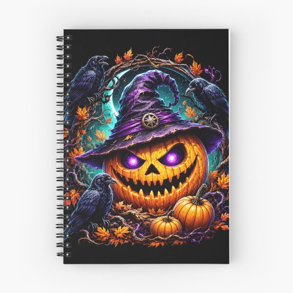 Item preview, Haunted Witch Pumpkin with Ravens designed and sold by Victor Shadehorn.