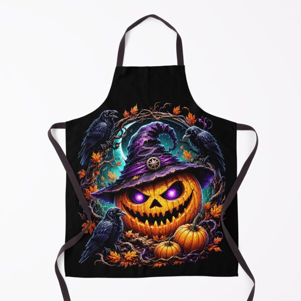 Item preview, Haunted Witch Pumpkin with Ravens designed and sold by Victor Shadehorn.
