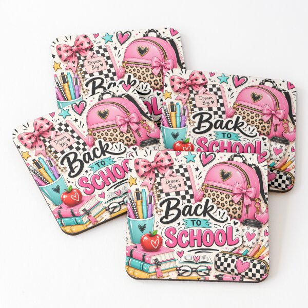 Item preview, Coquette Back to School | Pink Bow School Supplies Aesthetic designed and sold by Krzepcia.