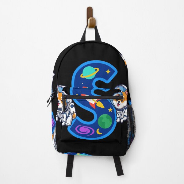 Item preview, Letter S Space Dog Monogram — Astronaut Puppy Initial Gift designed and sold by BoldcreationsM.