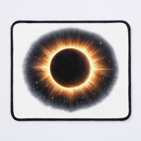 Item preview, Fiery Solar Eclipse tshirts, phone cases and more designed and sold by MixPhoneCases.