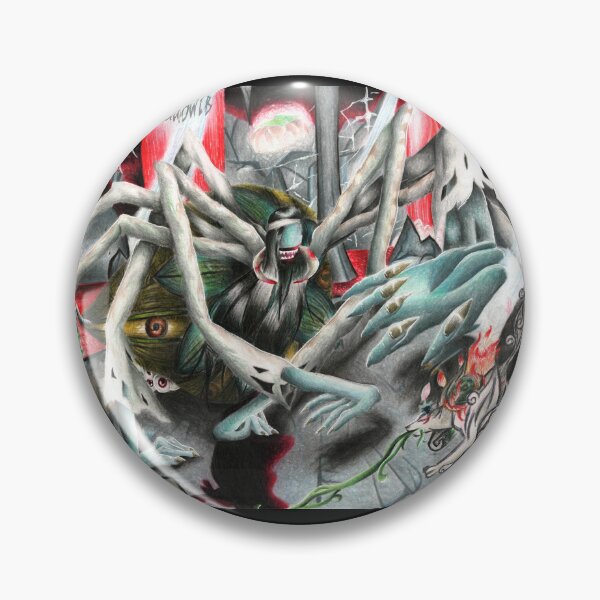 Item preview, Mythological Sun Wolf vs Giant Spider Demon Boss designed and sold by CuervoRonronero.