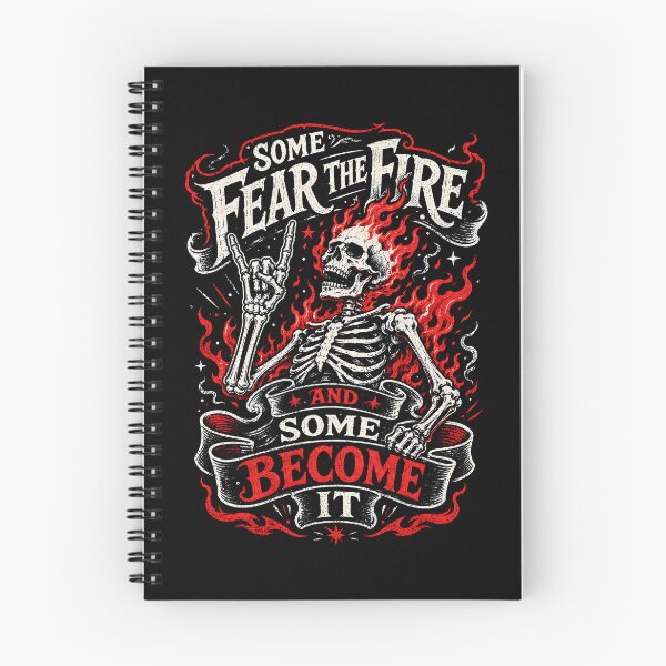 Item preview, Some Fear the Fire Some Become It designed and sold by Victor Shadehorn.