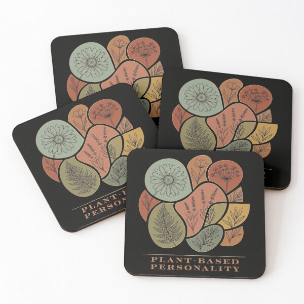 Item preview, Plant-Based Personality Botanical Design - Abstract Wildflower Collage Earthy Nature Quote designed and sold by WillCraftx.