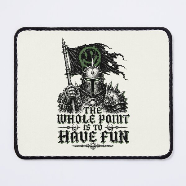 Item preview, The Whole Point Is to Have Fun Dark Knight designed and sold by Victor Shadehorn.