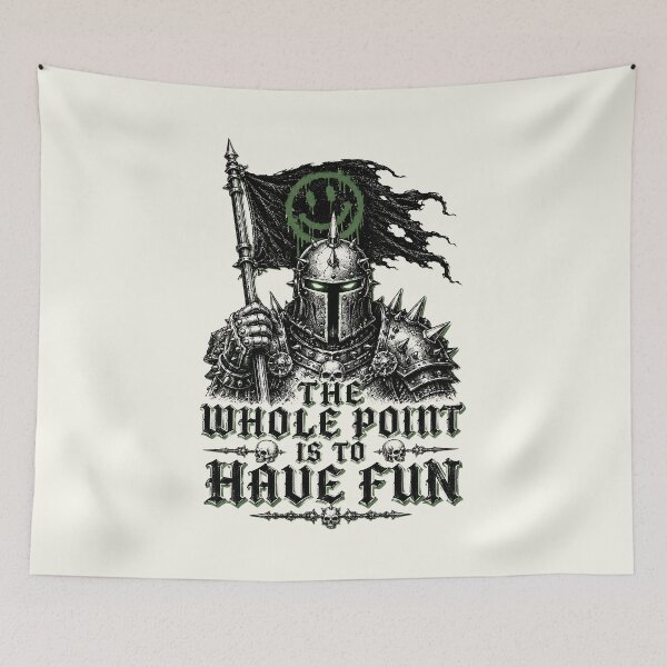 Item preview, The Whole Point Is to Have Fun Dark Knight designed and sold by Victor Shadehorn.
