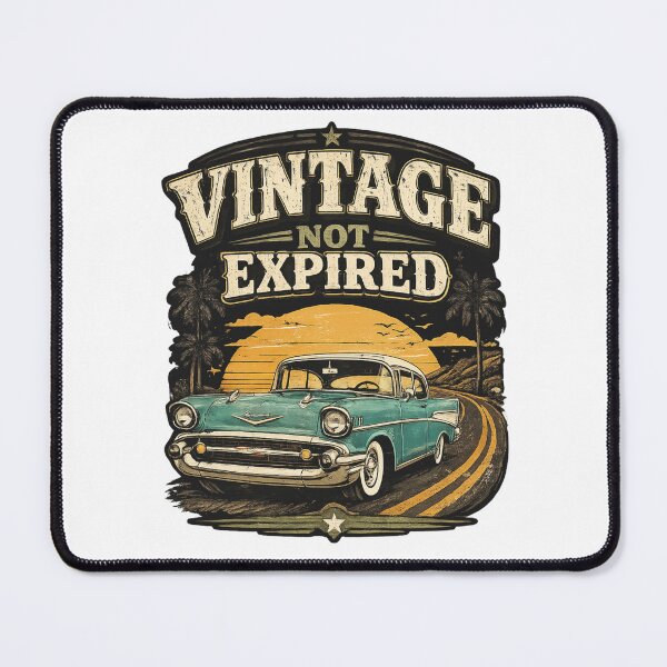 Item preview, Vintage Not Expired Funny Classic Car Design | Retro Sunset Automobile Design | Still Got It Collection designed and sold by SoulThread Studio.