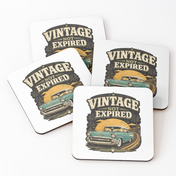 Item preview, Vintage Not Expired Funny Classic Car Design | Retro Sunset Automobile Design | Still Got It Collection designed and sold by SoulThread Studio.