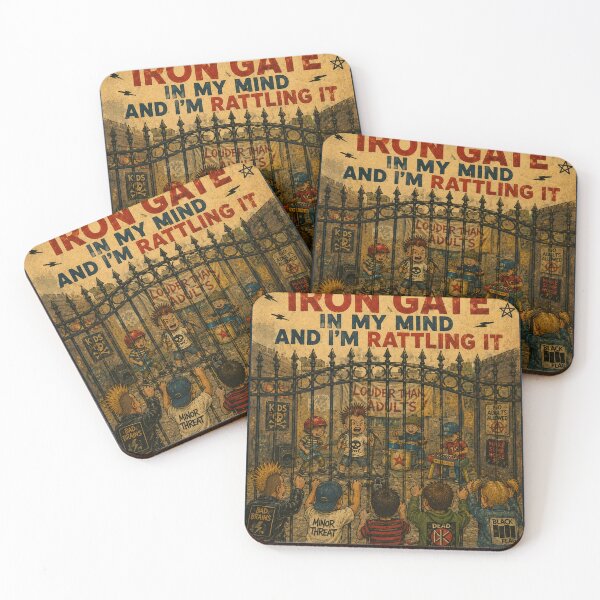 Item preview, THERE'S AN IRON GATE IN MY MIND designed and sold by The Turbulent Architect.