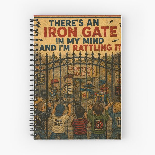 Item preview, THERE'S AN IRON GATE IN MY MIND designed and sold by The Turbulent Architect.
