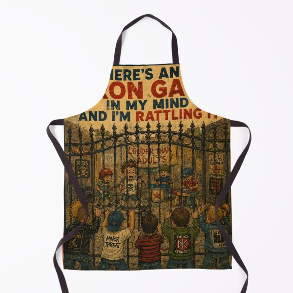 Item preview, THERE'S AN IRON GATE IN MY MIND designed and sold by The Turbulent Architect.
