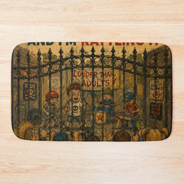 Item preview, THERE'S AN IRON GATE IN MY MIND designed and sold by The Turbulent Architect.