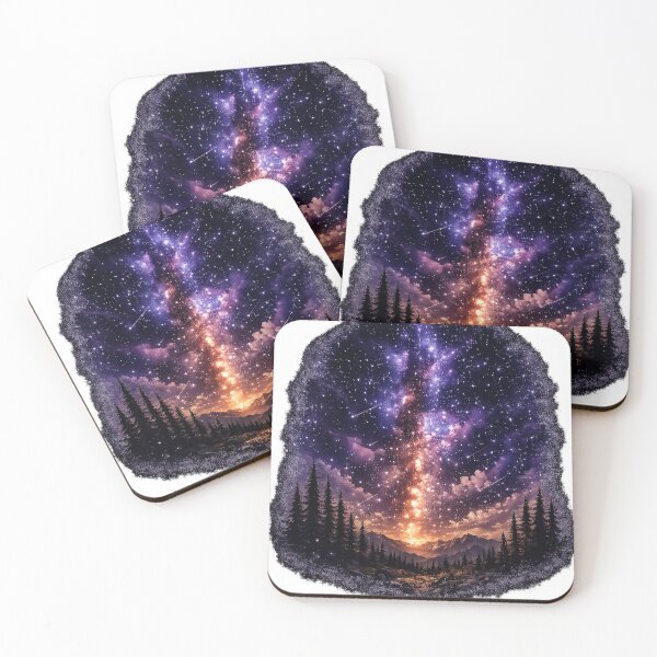 Item preview, Milky Way Mountain Night tshirts and phone cases designed and sold by MixPhoneCases.