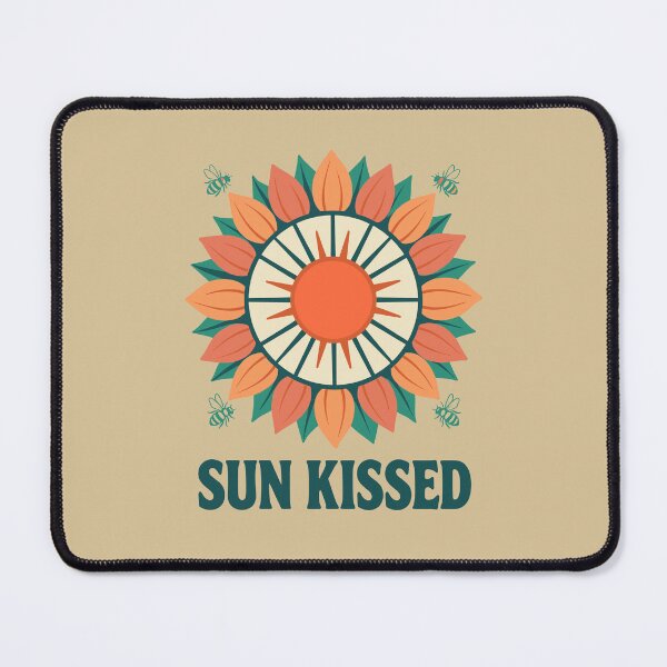 Item preview, Sun Kissed – Vintage Sunflower & Bees Retro Botanical Illustration designed and sold by artscreat.