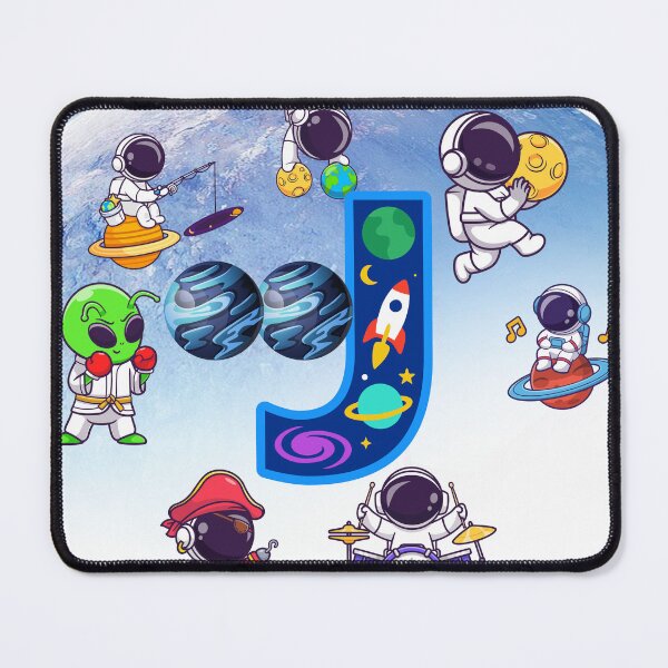Item preview, Letter J Space Art designed and sold by BoldcreationsM.