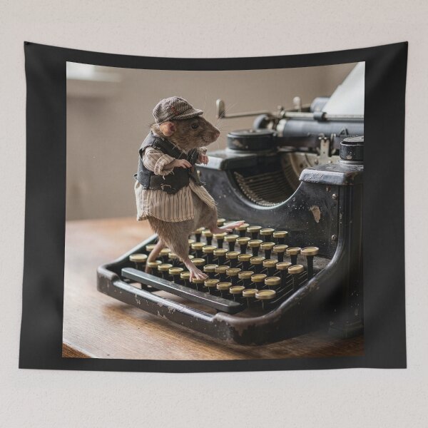 Item preview, Rat Writes the Great American Novel designed and sold by Tridentulus.