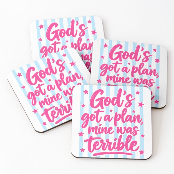 Item preview, Funny Christian Faith - God's Got A Plan Mine Was Terrible designed and sold by conggamenhatvip.