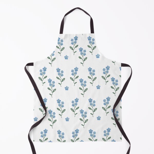 Item preview, Blue beaded floral designed and sold by ALNMD.