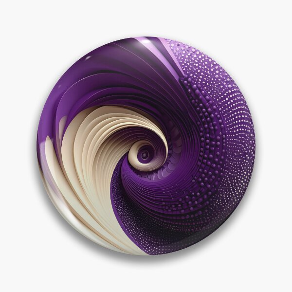 Item preview, Purple and White Abstract Swirl designed and sold by Vicky Brago-Mitchell®.