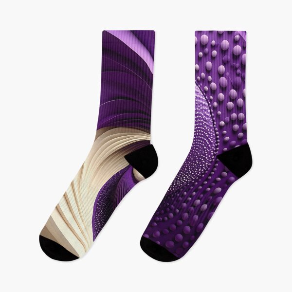 Item preview, Purple and White Abstract Swirl designed and sold by Vicky Brago-Mitchell®.