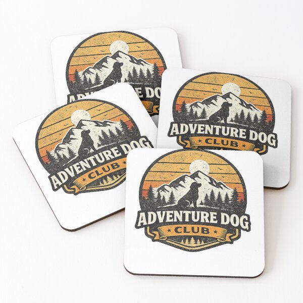Item preview, Adventure Dog Club Vintage Retro Outdoor Design designed and sold by DailyTrendFinds.