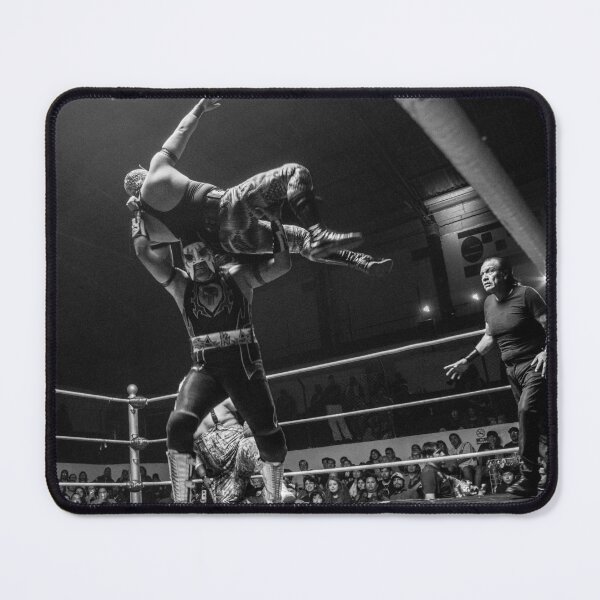 Item preview, Lucha Libre Mexico City 1985 - Retro Vintage Latin Wrestling Photography  designed and sold by santo ✝abú.
