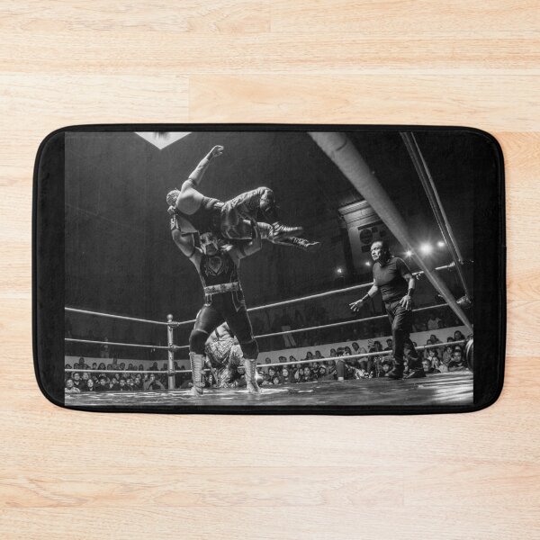 Item preview, Lucha Libre Mexico City 1985 - Retro Vintage Latin Wrestling Photography  designed and sold by santo ✝abú.
