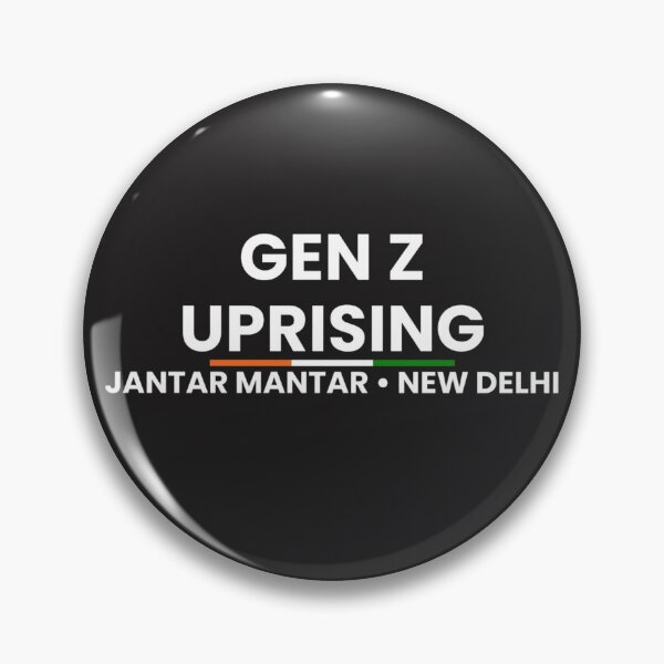 Item preview, GenZ Uprising Jantar Mantar New Delhi designed and sold by DaVinci_drop.