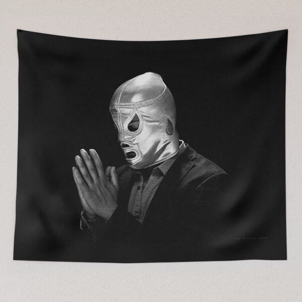 Item preview, Lucha Libre Mexico City 1985 - Retro Vintage Latin Wrestling Photography  designed and sold by santo ✝abú.