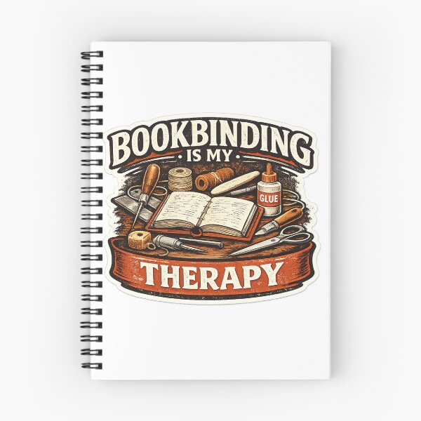 Item preview, Bookbinding Is My Therapy designed and sold by Mohamedeinoo.