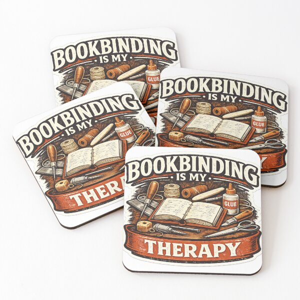 Item preview, Bookbinding Is My Therapy designed and sold by Mohamedeinoo.