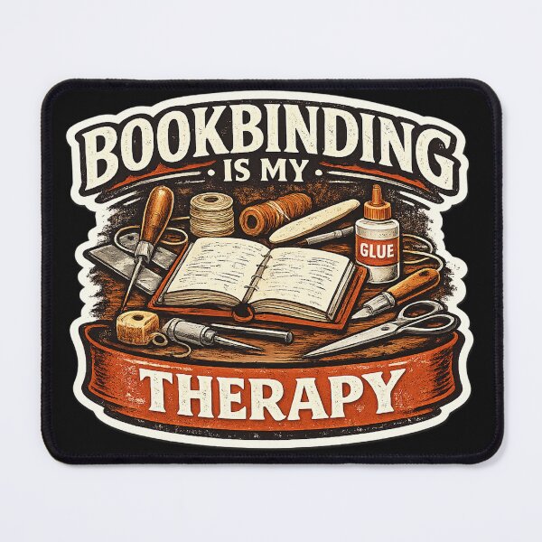 Item preview, Bookbinding Is My Therapy designed and sold by Mohamedeinoo.