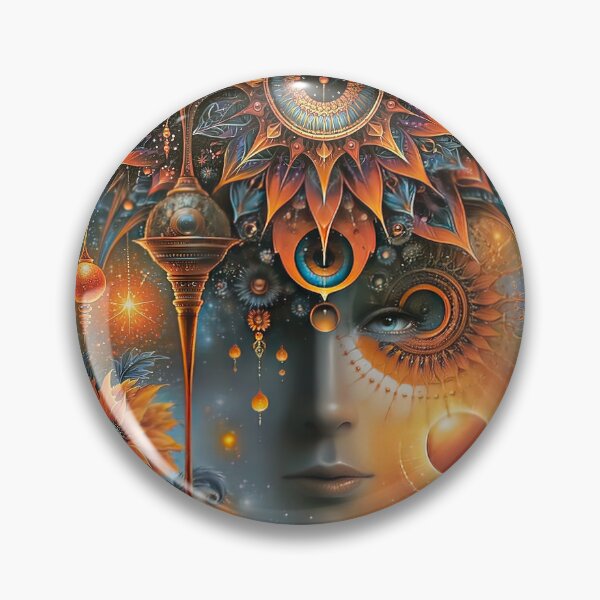 Item preview, The Celestial Eye of Cosmic Harmony designed and sold by bloorose.