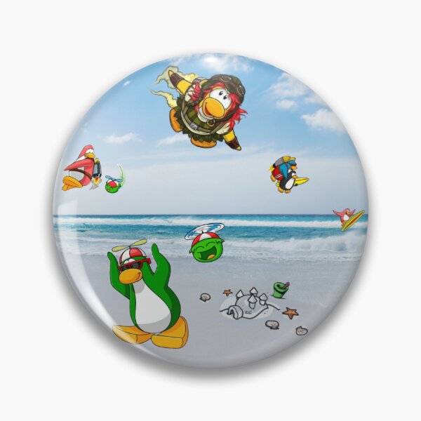Item preview, Club Penguin Beach Day Scene designed and sold by Itaroo.