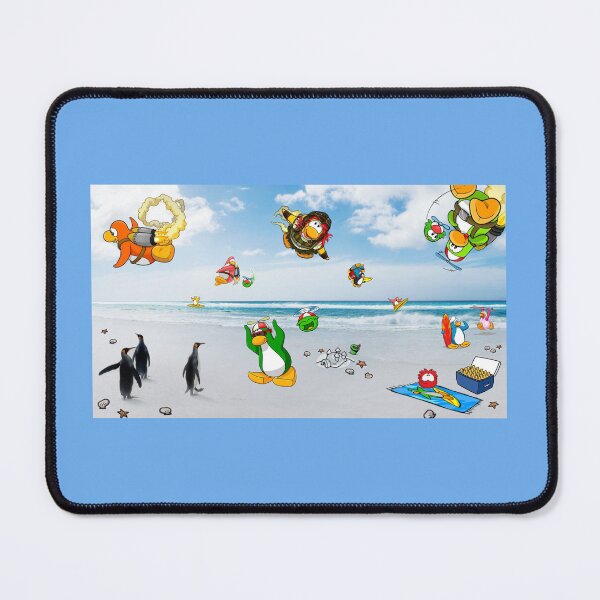 Item preview, Club Penguin Beach Day Scene designed and sold by Itaroo.