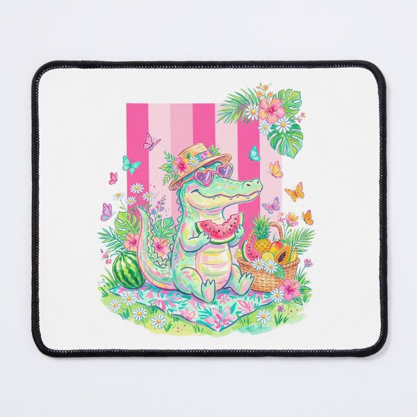 Item preview, Tropical Picnic Gator designed and sold by Roy & Tiffany.